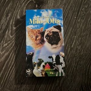 The adventures of Milo and Otis VHS